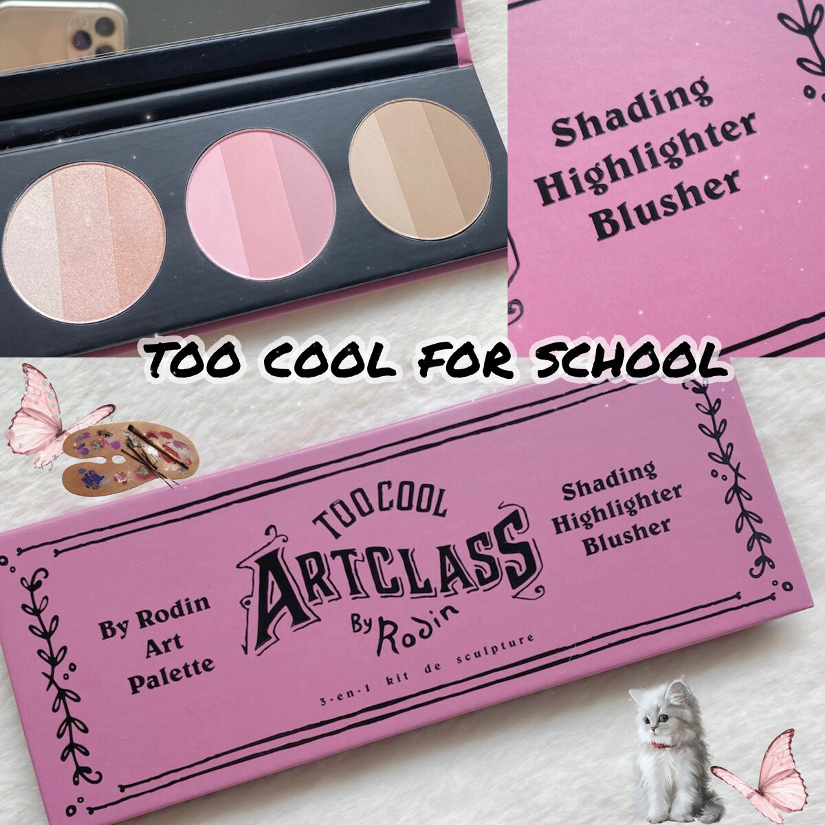 バイロダン アートパレットⅡ/too cool for school/メイクアップキットを使ったクチコミ（1枚目）