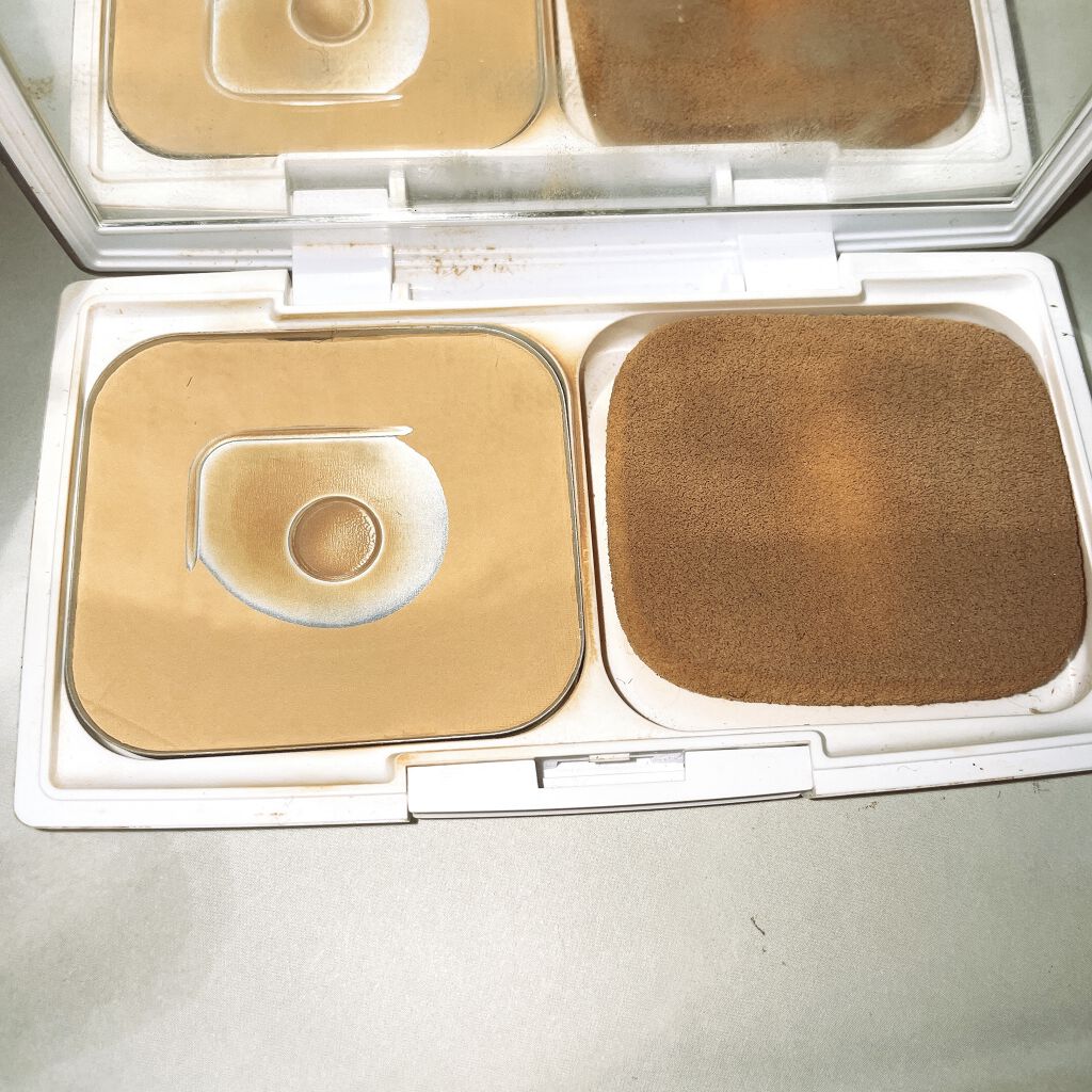 UVファンデーション EXプレミアム EX2 ライトオークル/CEZANNE/パウダーファンデーションを使ったクチコミ（2枚目）