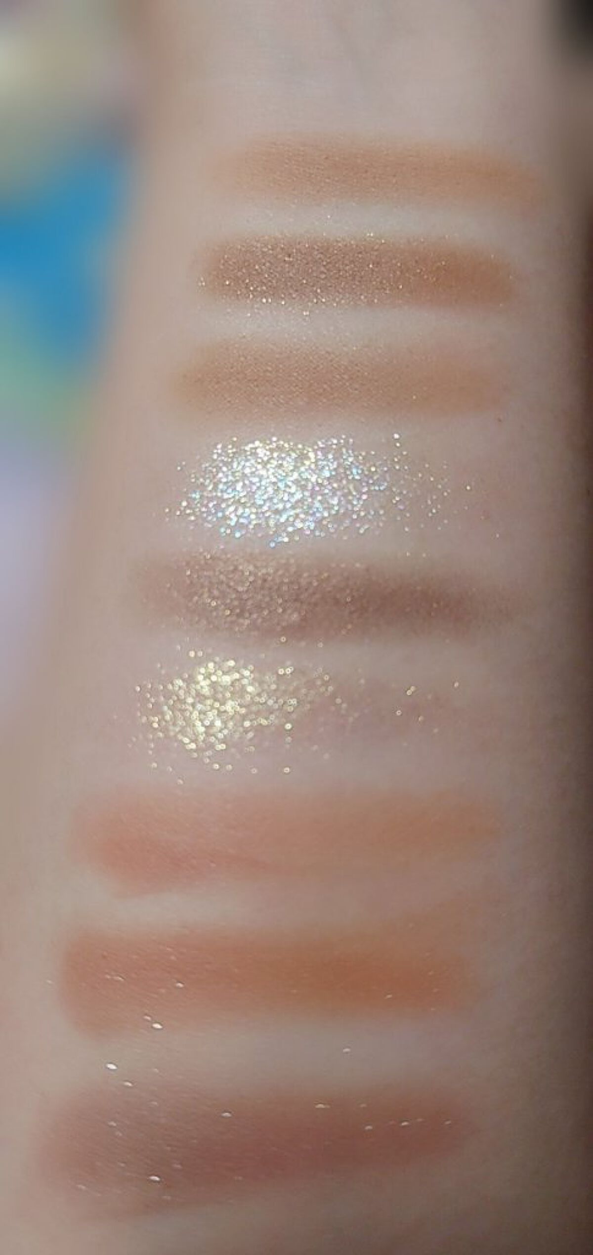 TERRAZZO Shadow palette 01/HOLIKA HOLIKA/アイシャドウパレットを使ったクチコミ（3枚目）