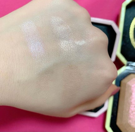 ~ダイヤモンドライト シリーズ~ マルチユース ハイライター トリオ/Too Faced/パウダーハイライトを使ったクチコミ(3枚目)
