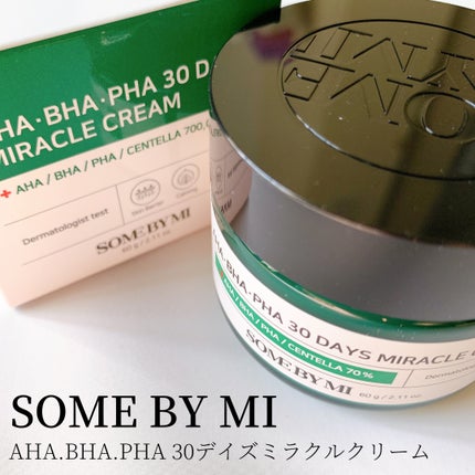 AHA·BHA·PHA 30デイズミラクルクリーム/SOME BY MI/フェイスクリームを使ったクチコミ(1枚目)