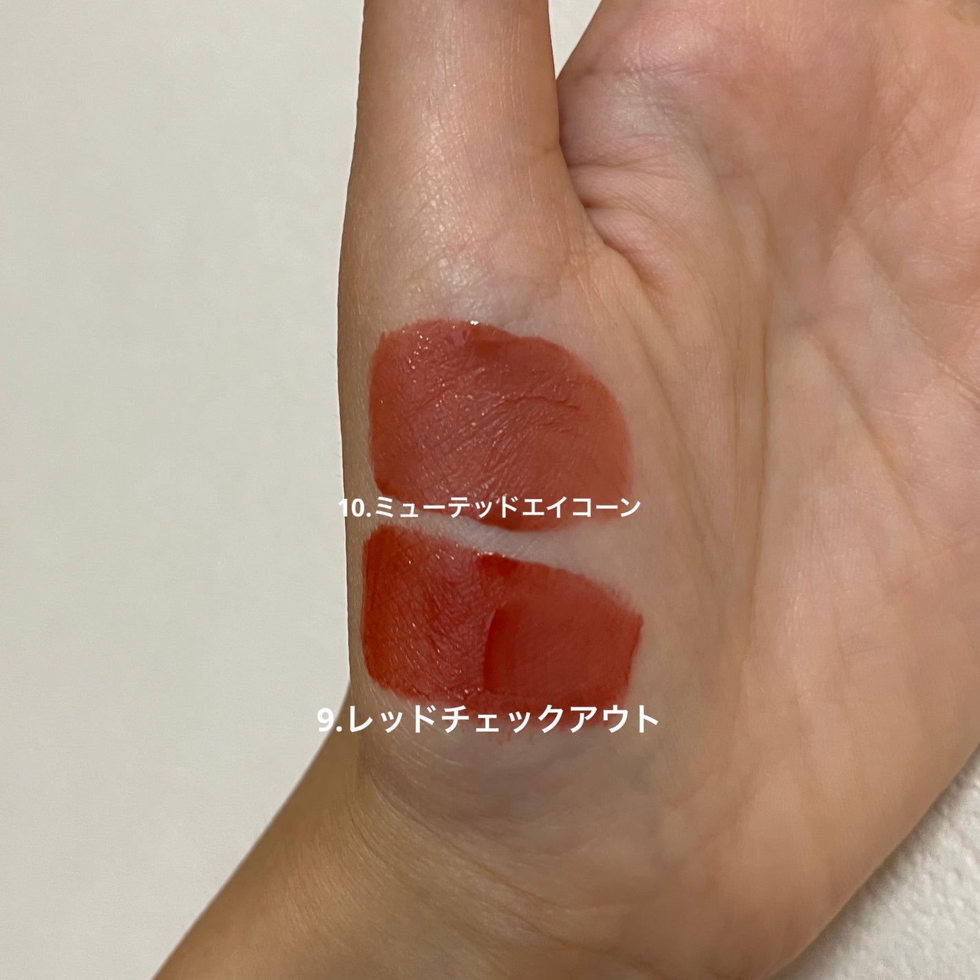 ウォーターブラーリングフィクシングティント/wakemake/リップティントを使ったクチコミ(2枚目)