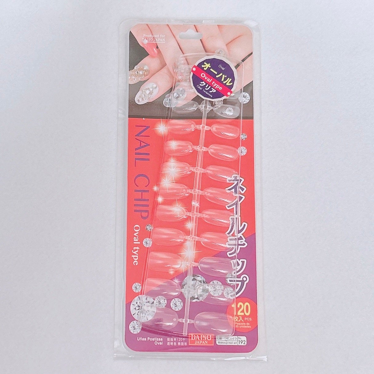 ネイルチップオーバルタイプ/DAISO/ネイルチップ・パーツを使ったクチコミ(5枚目)