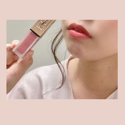 タトワージュ クチュール/YVES SAINT LAURENT BEAUTE/口紅を使ったクチコミ(4枚目)