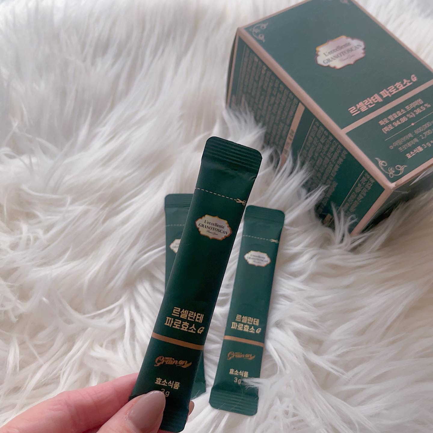 レッチェレンテファッロ酵素/Grain On/美容サプリメントを使ったクチコミ（3枚目）