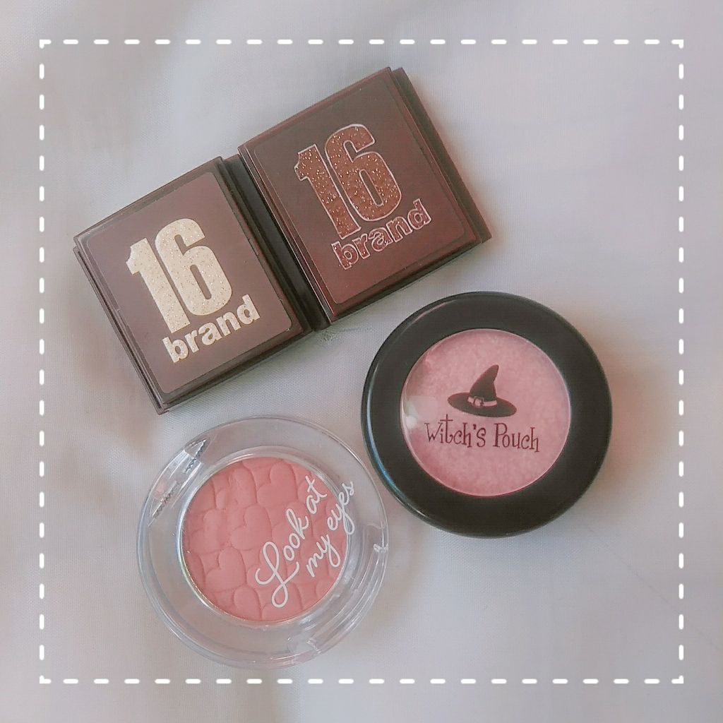 16アイシャドウ/16BRAND/単色アイシャドウを使ったクチコミ（1枚目）