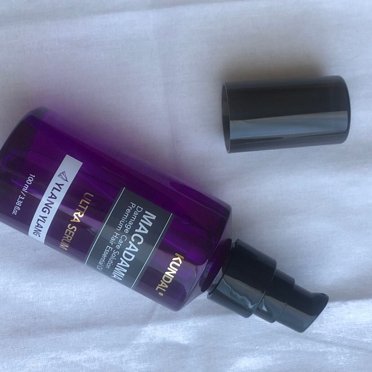 クンダル マカダミア ウルトラヘアセラム /KUNDAL/ヘアオイルを使ったクチコミ(4枚目)