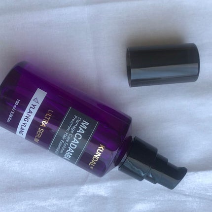 クンダル マカダミア ウルトラヘアセラム /KUNDAL/ヘアオイルを使ったクチコミ(4枚目)