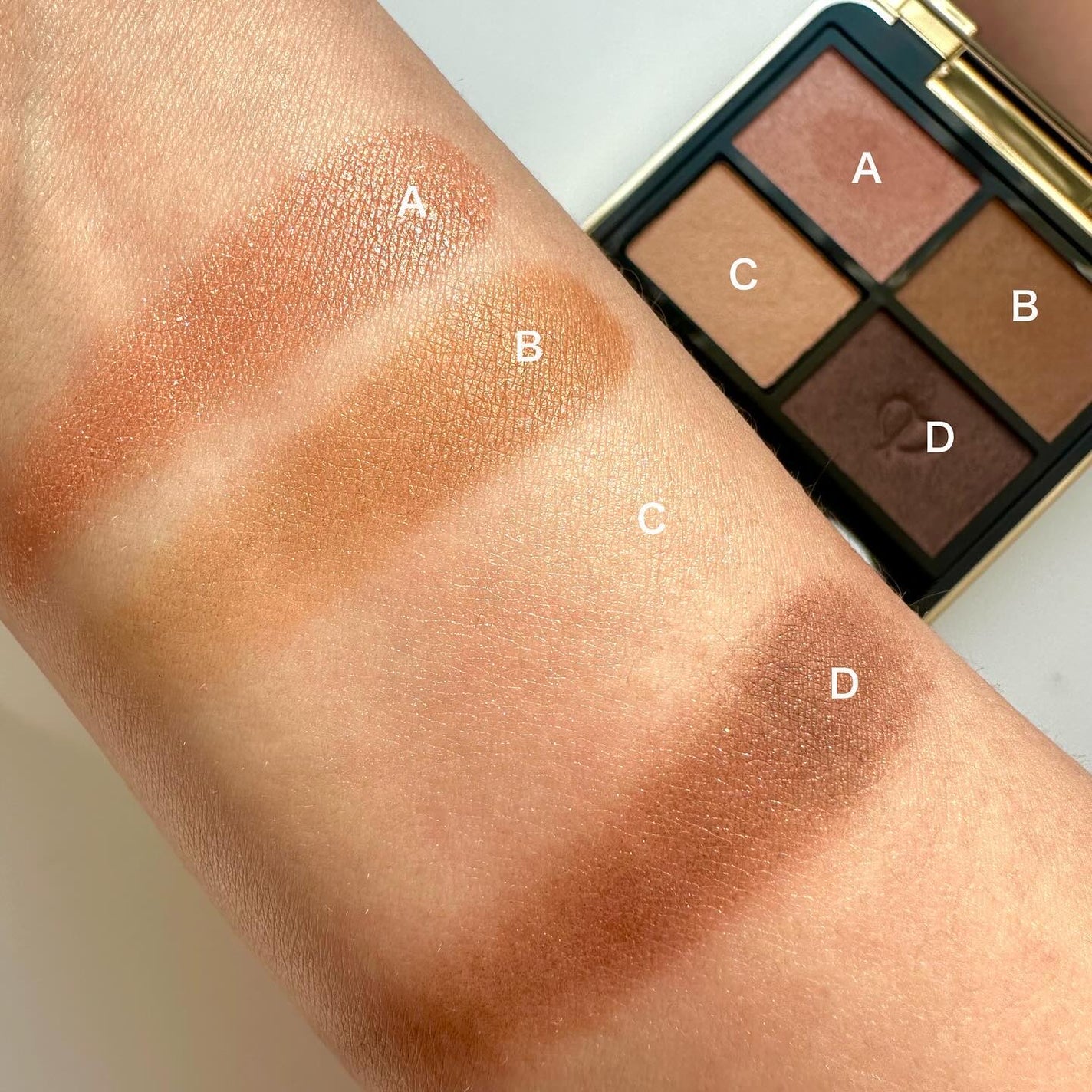 オンブルクルールクアドリ/クレ・ド・ポー ボーテ/アイシャドウパレットを使ったクチコミ(3枚目)