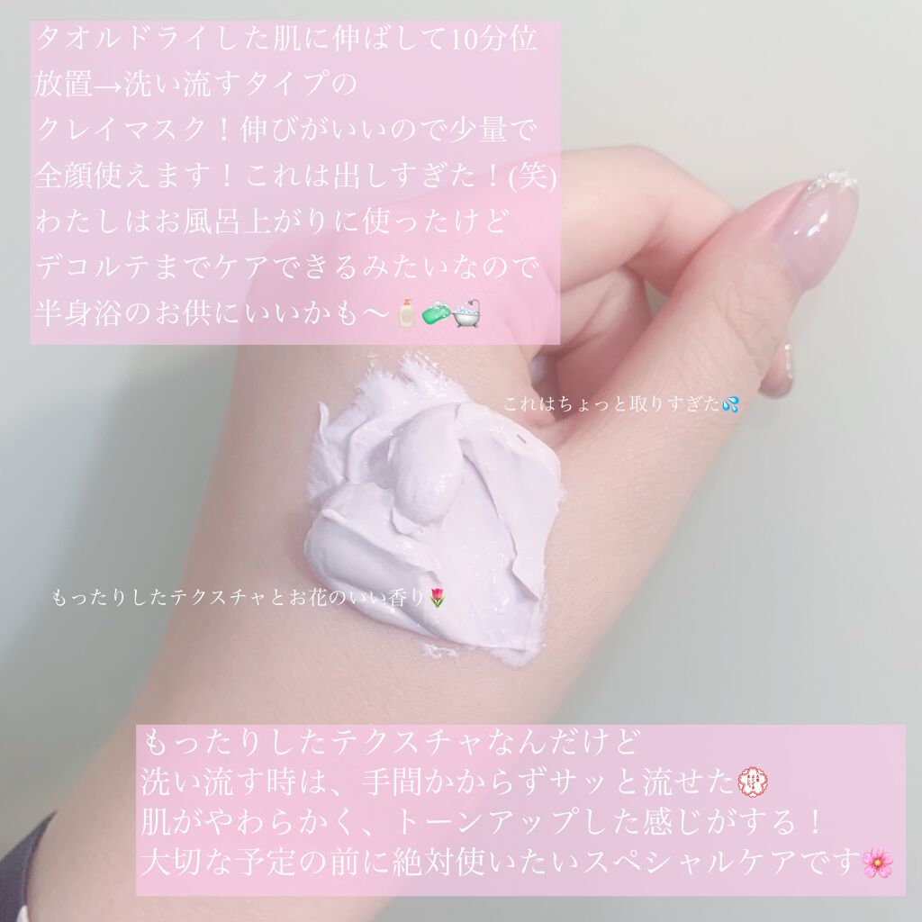 ソフトクレイ ベルベットマスク/FEMMUE/洗い流すパック・マスクを使ったクチコミ(2枚目)