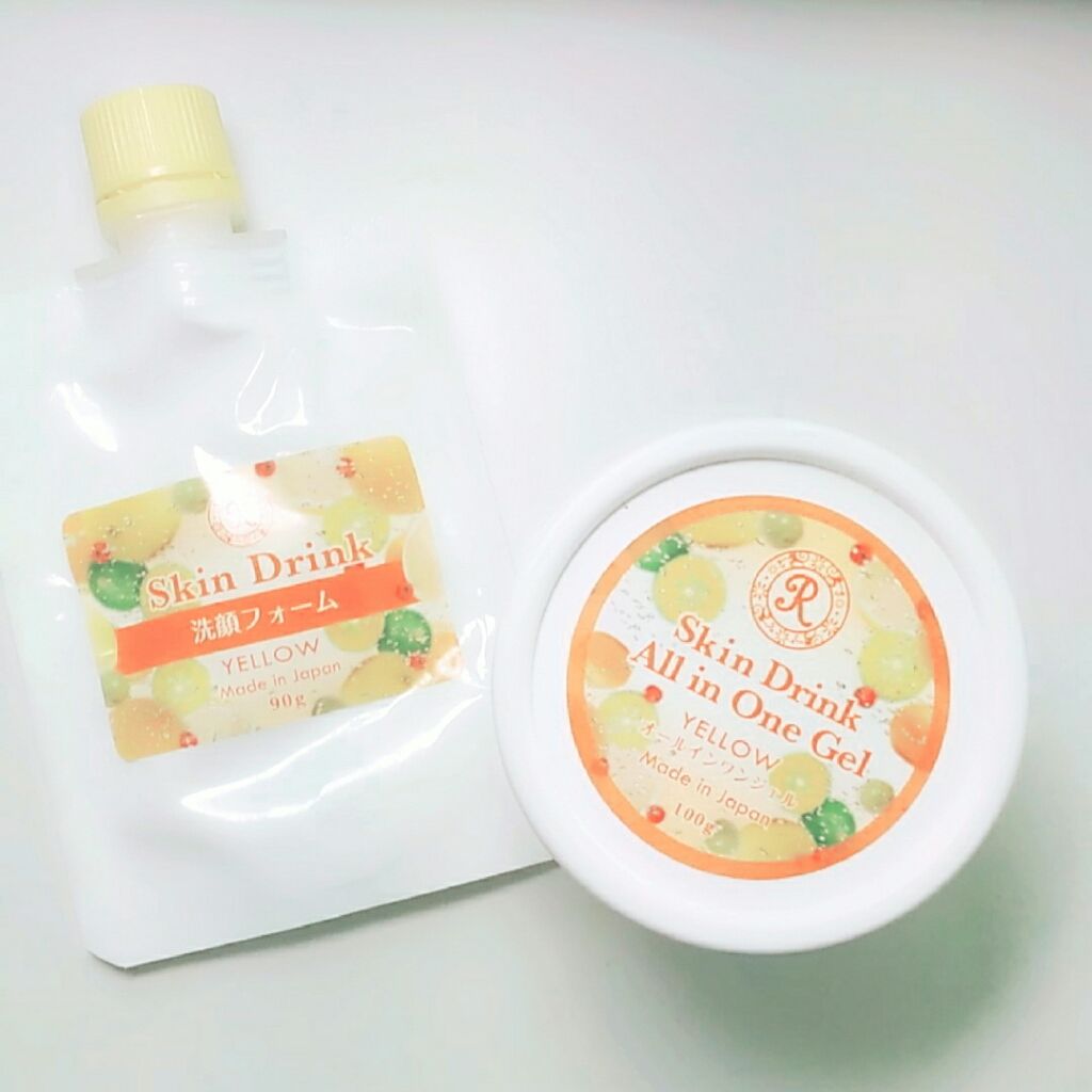 Skin Drink オールインワンジェル/HAPiNS/オールインワン化粧品を使ったクチコミ(2枚目)