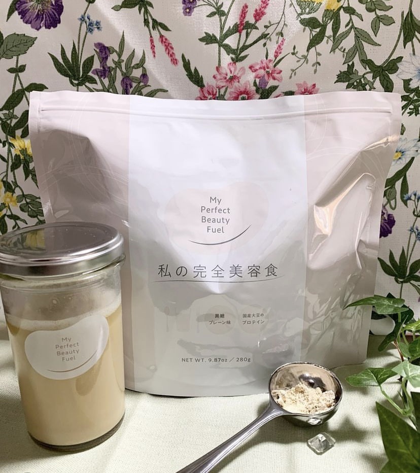 私の完全美容食 黒糖プレーン味 /私の完全美容食/ソイプロテインを使ったクチコミ（1枚目）