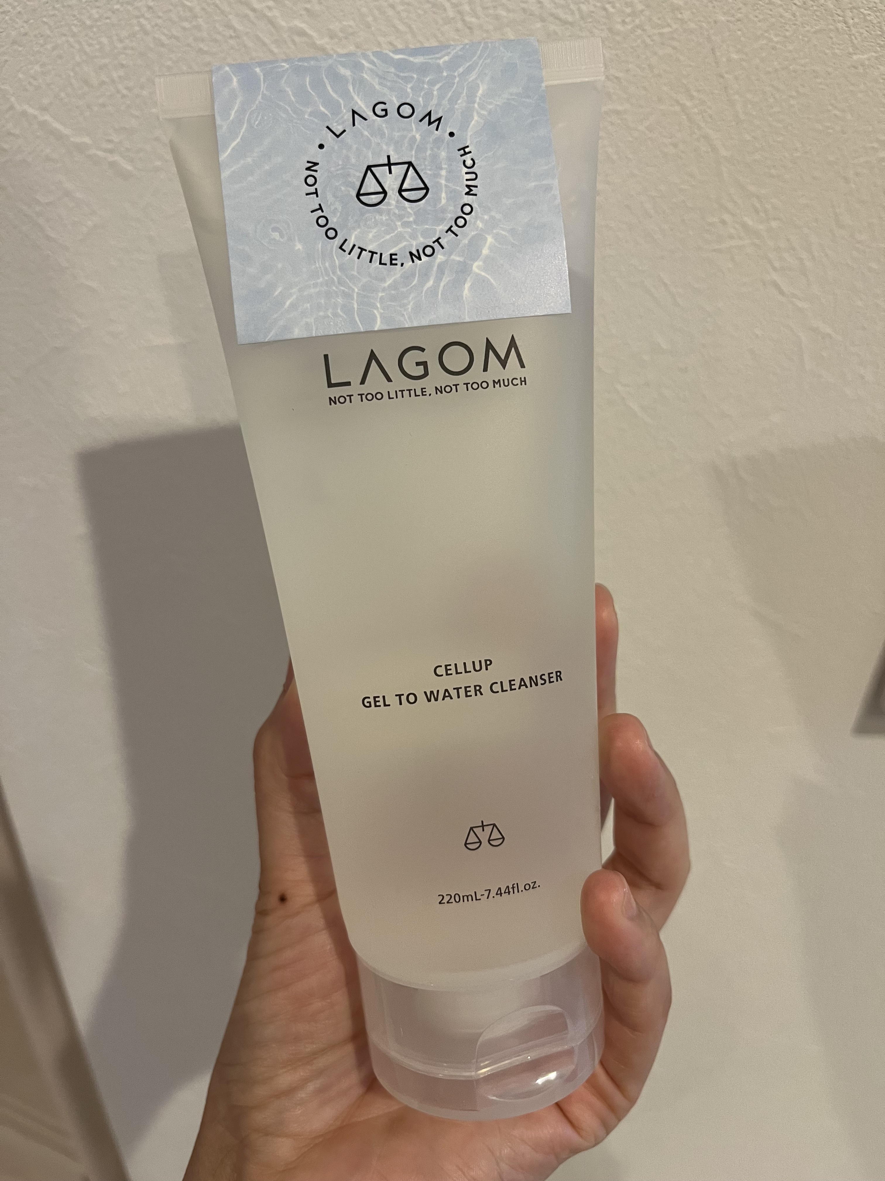 ラゴム ジェルトゥウォーター クレンザー(朝用洗顔)/LAGOM /その他洗顔料を使ったクチコミ（3枚目）