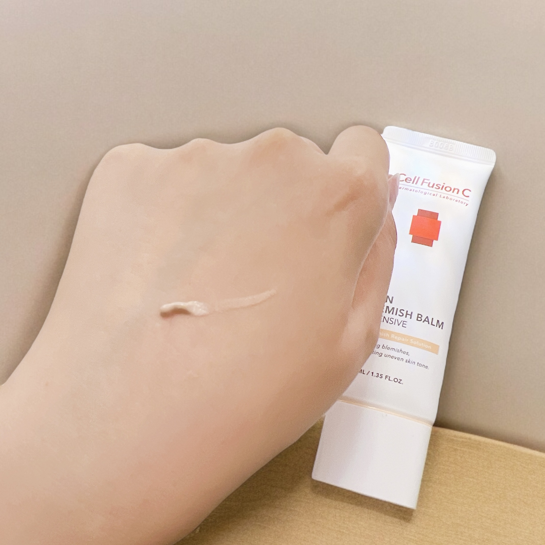 スキンブレミッシュバーム/Cell Fusion C(セルフュージョンシー)/化粧下地を使ったクチコミ（2枚目）