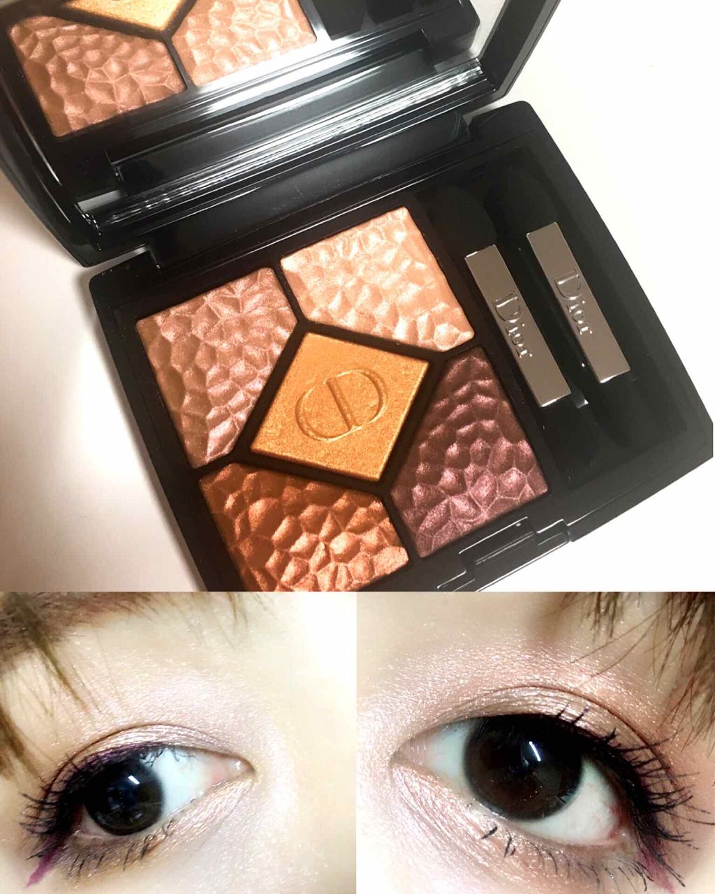 サンク クルール/Dior/アイシャドウパレットを使ったクチコミ(3枚目)