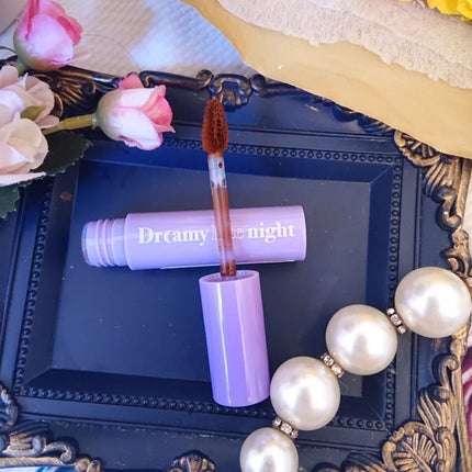 ドリーミーレイトナイト メロウティント/MERZY/リップティントを使ったクチコミ(4枚目)