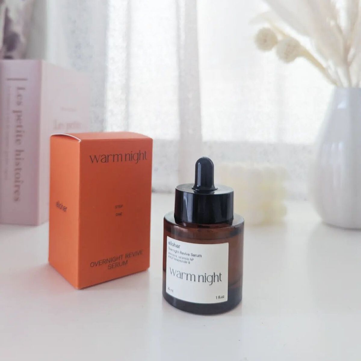 ウォームナイト - Overnight Revive Serum/elloher/美容液を使ったクチコミ（1枚目）