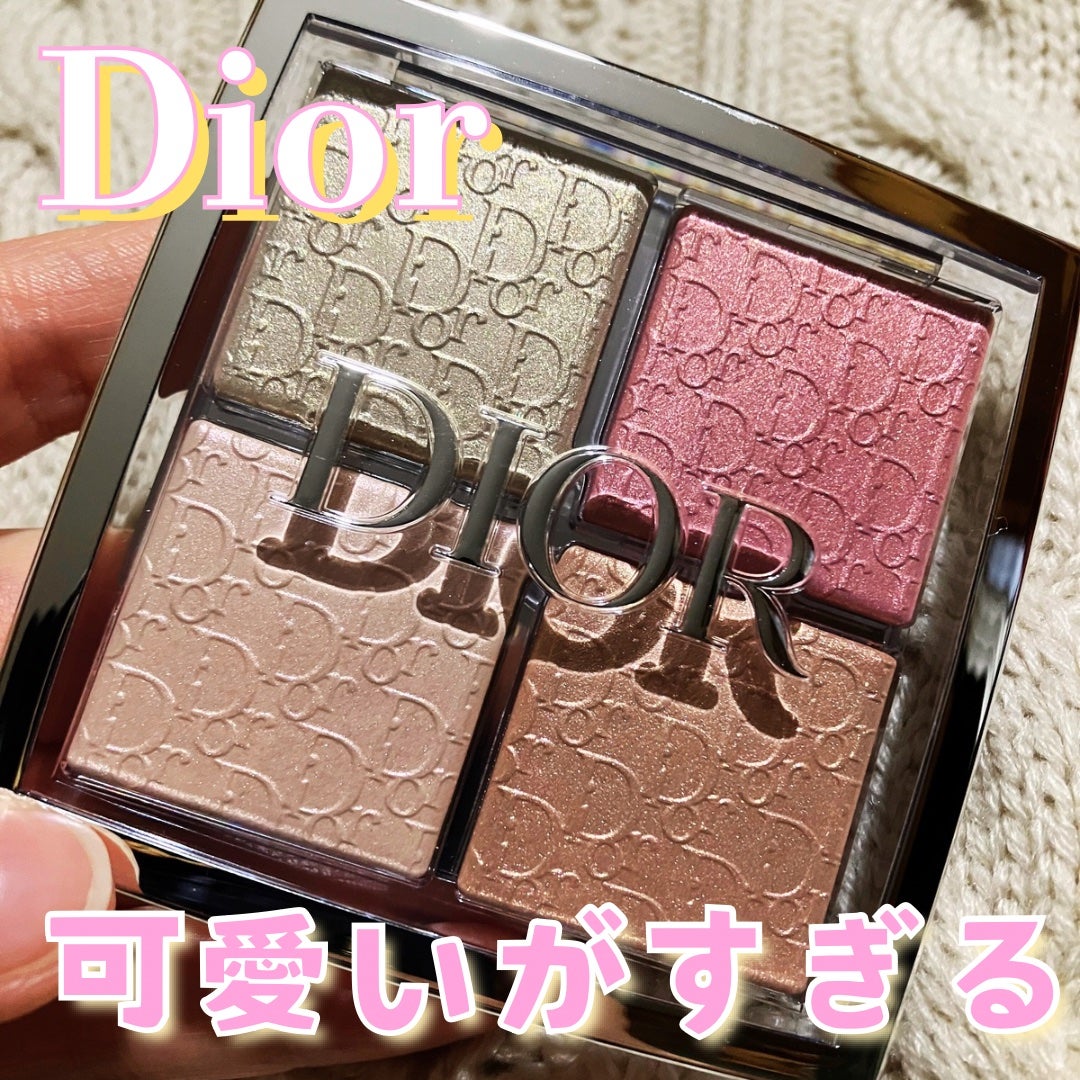 【旧】ディオール バックステージ フェイス グロウ パレット/Dior/ハイライトを使ったクチコミ(1枚目)