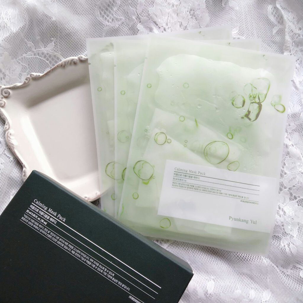 カーミングマスクパック/扁康率/シートマスク・パックを使ったクチコミ（1枚目）