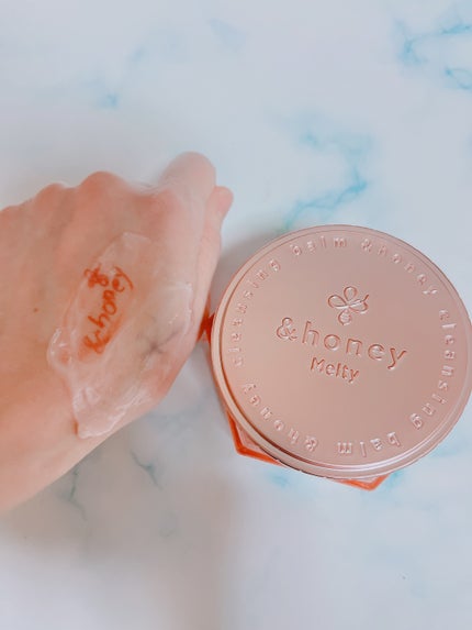 &honey クレンジングバーム メルティ ホット/&honey/クレンジングバームを使ったクチコミ(4枚目)