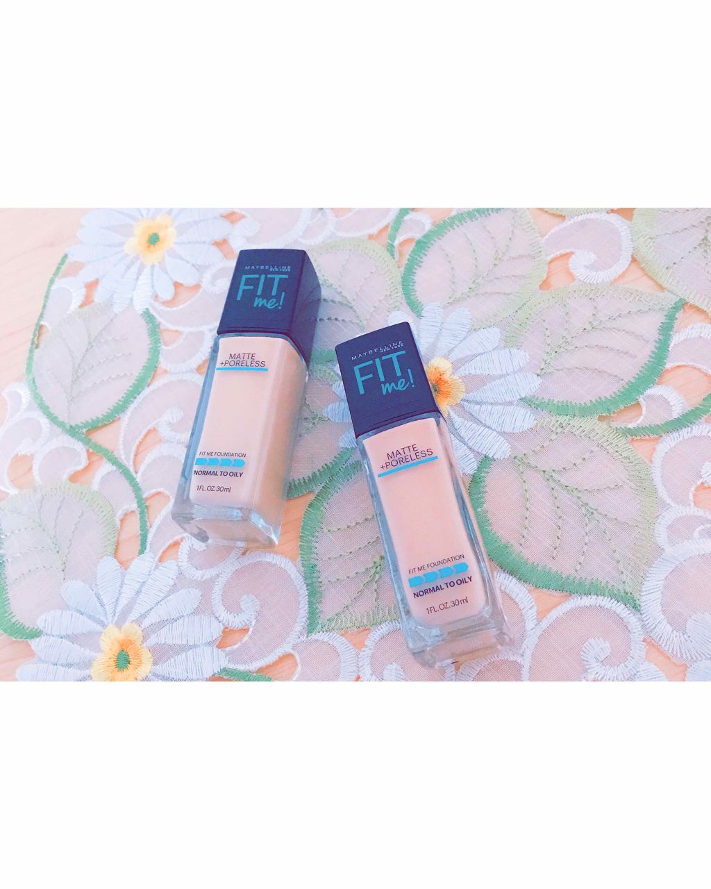 フィットミーリキッドファンデーション/MAYBELLINE NEW YORK/リキッドファンデーションを使ったクチコミ(1枚目)