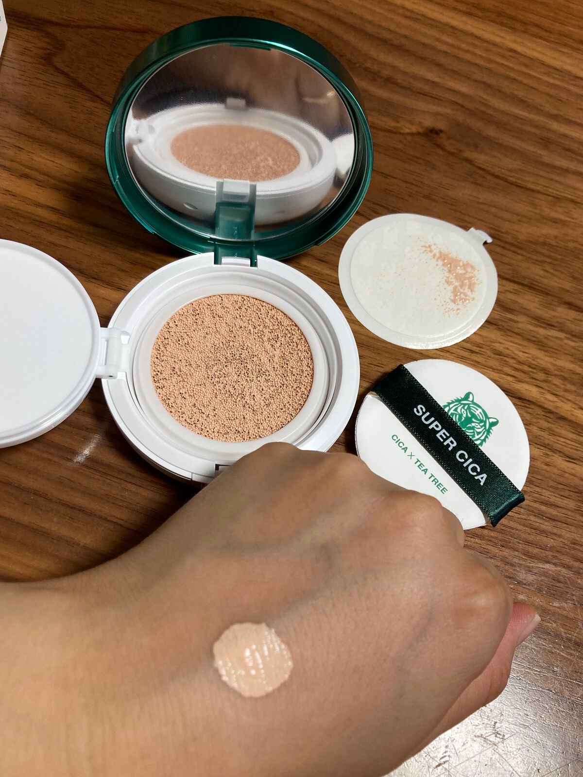 スーパーシカクッション/MEDICUBE/クッションファンデーションを使ったクチコミ(3枚目)