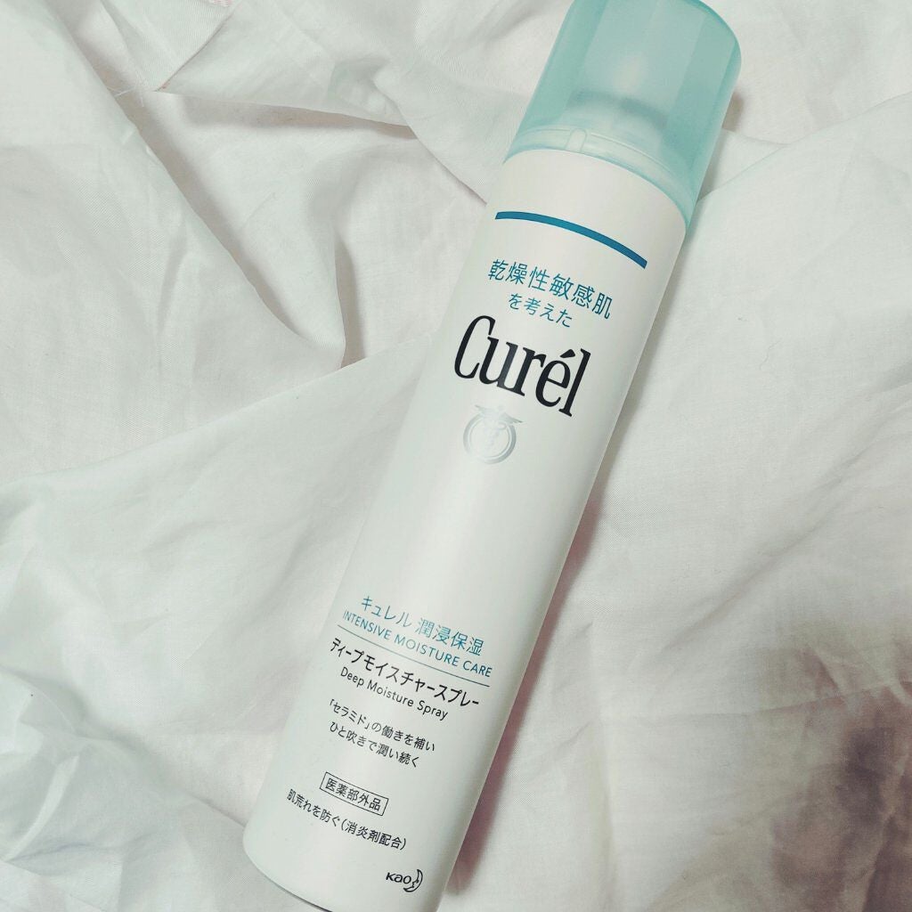 ディープモイスチャースプレー/キュレル/ミスト状化粧水を使ったクチコミ(1枚目)