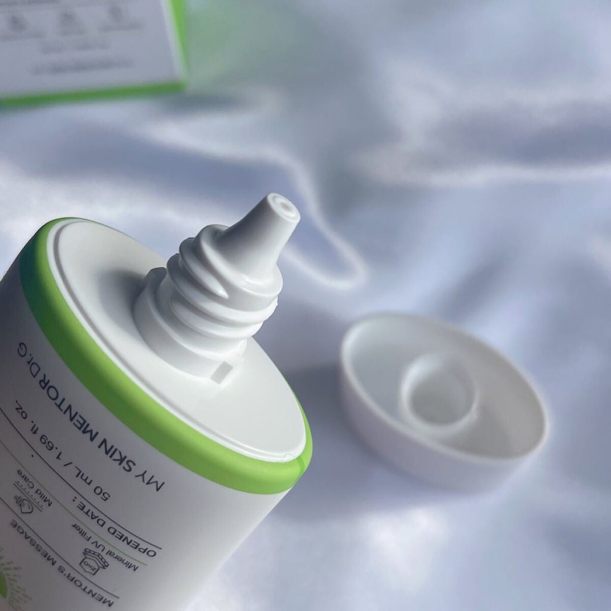 グリーンマイルドアップサンプラス/Dr.G/日焼け止めクリームを使ったクチコミ(2枚目)