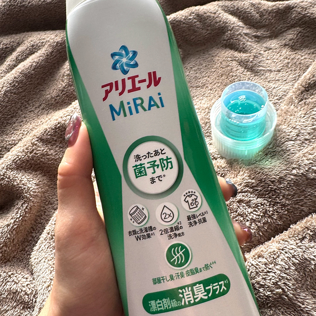 アリエールMiRAi 洗浄プラス/アリエール/洗濯洗剤を使ったクチコミ（3枚目）