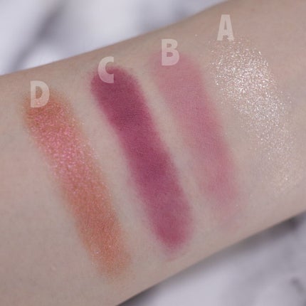 山海シリーズ 4色アイシャドウパレット/GirlCult/アイシャドウパレットを使ったクチコミ(5枚目)