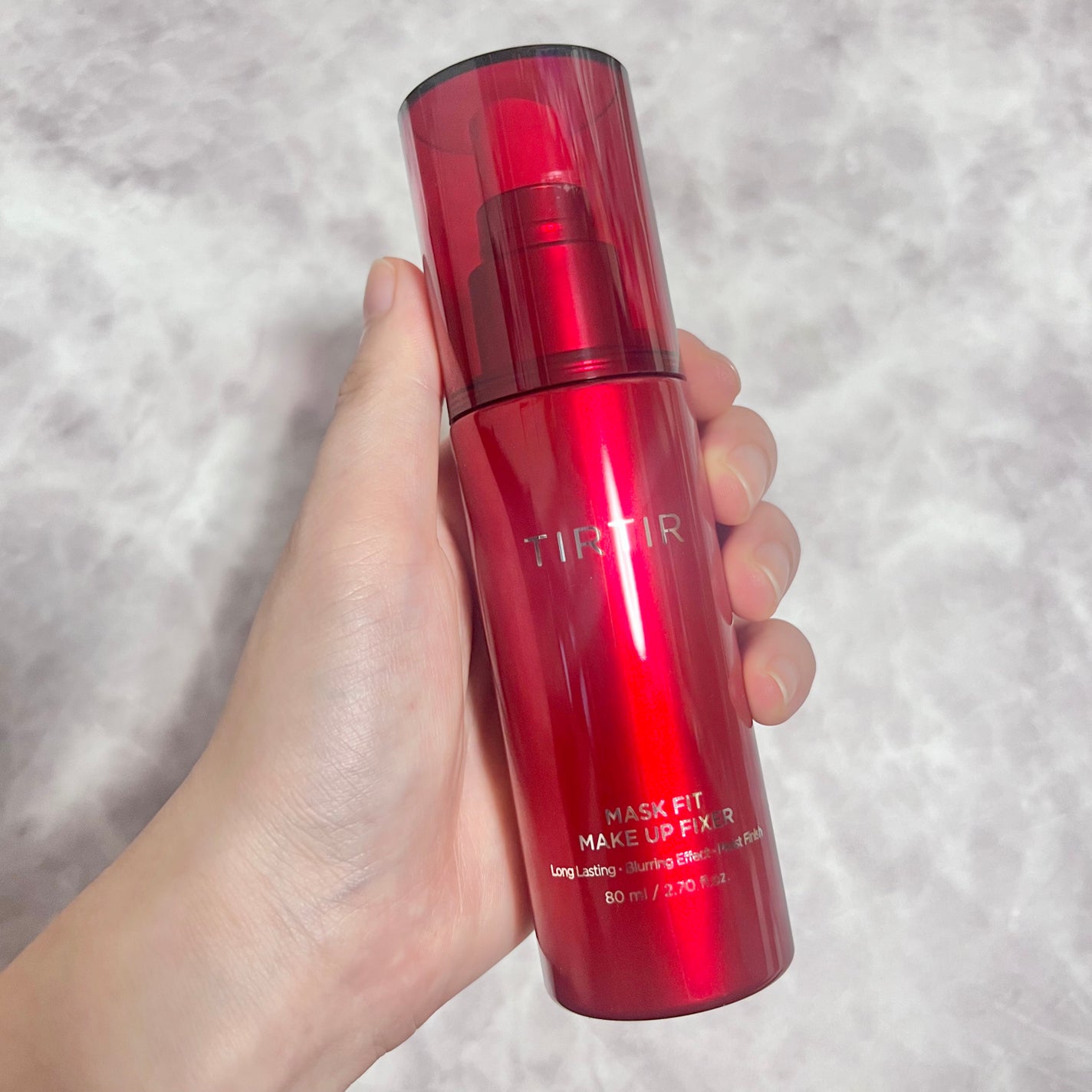 マスクフィット メイクアップフィクサー/TIRTIR(ティルティル)/フィックスミストを使ったクチコミ(1枚目)