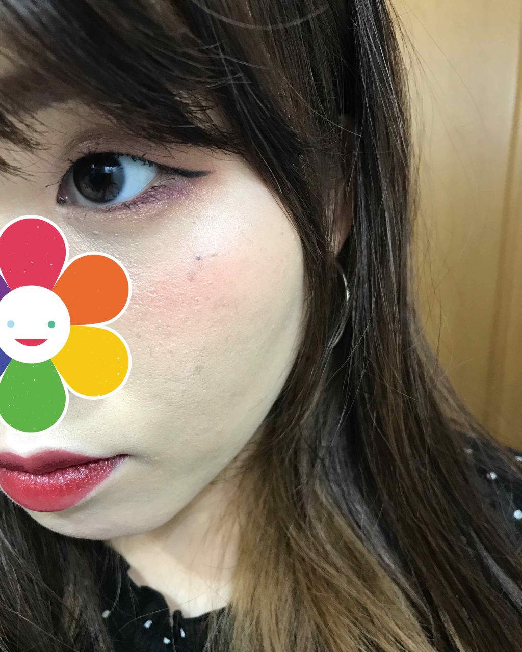 ルージュ アンリミテッド マット/shu uemura/口紅を使ったクチコミ（3枚目）