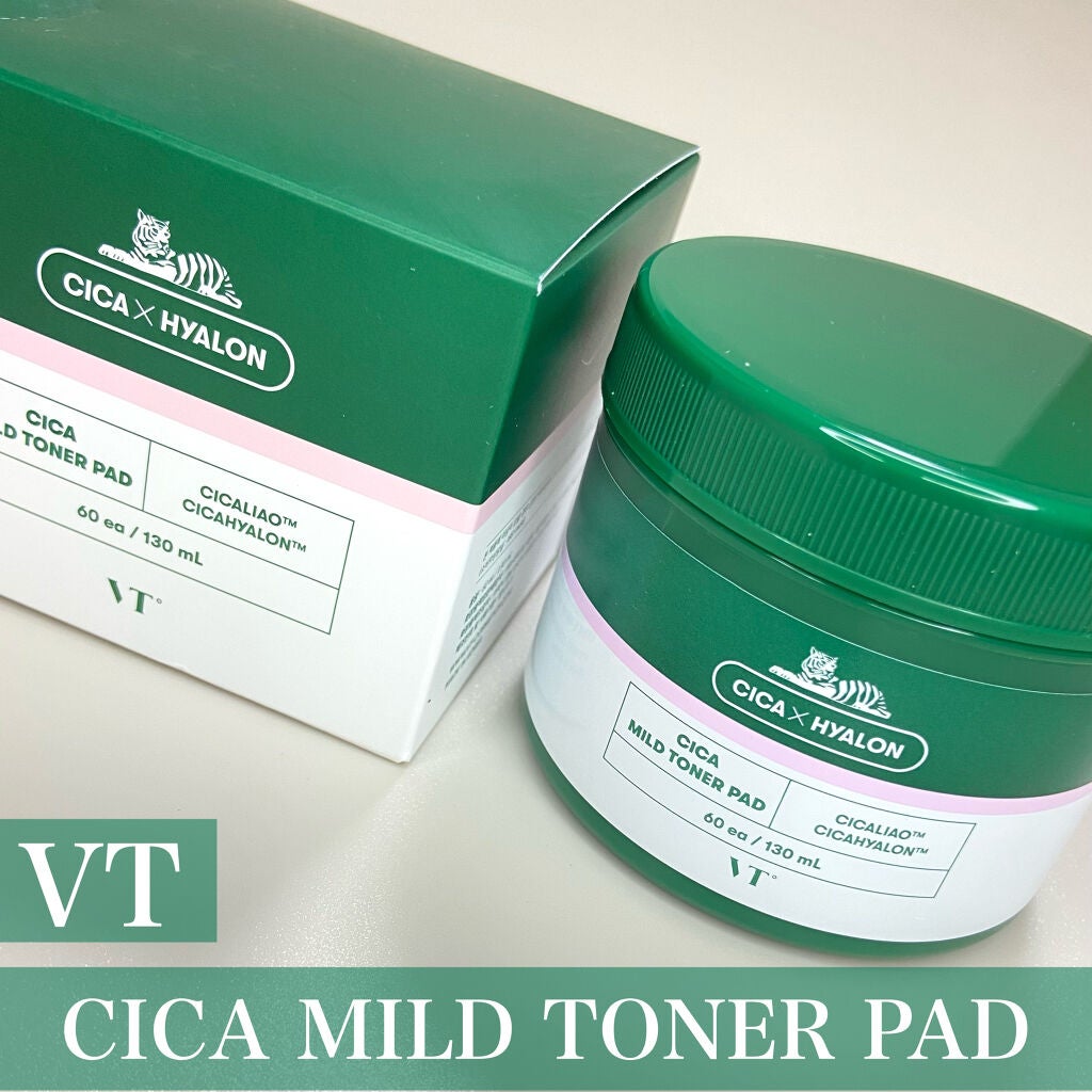 CICA マイルドトナーパッド/VT/トナーパッドを使ったクチコミ(1枚目)