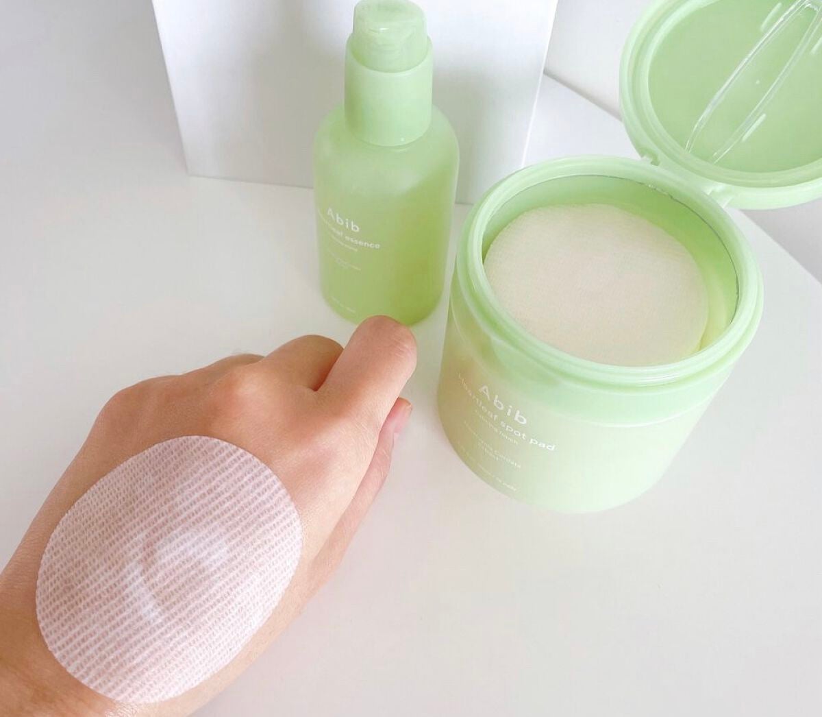 ドクダミカーミングタッチスポットパッド/Abib /トナーパッドを使ったクチコミ(2枚目)