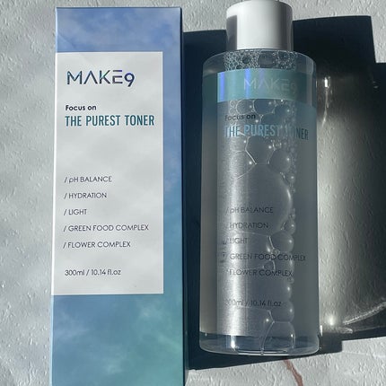 ザ・ピュアレストトナー/MAKE9/化粧水を使ったクチコミ(1枚目)