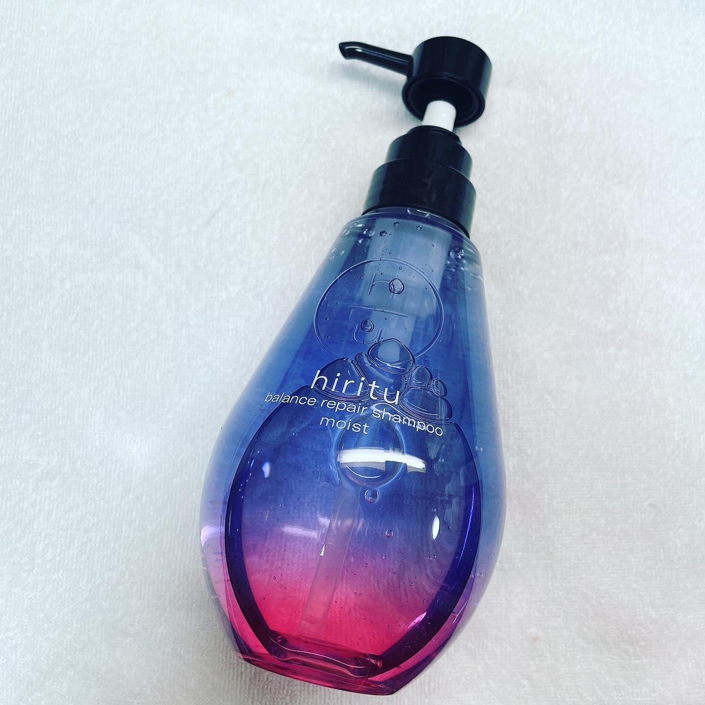 バランスリペア シャンプー/ヘアトリートメント モイスト シャンプー本体 410ml/hiritu/市販シャンプーを使ったクチコミ（2枚目）