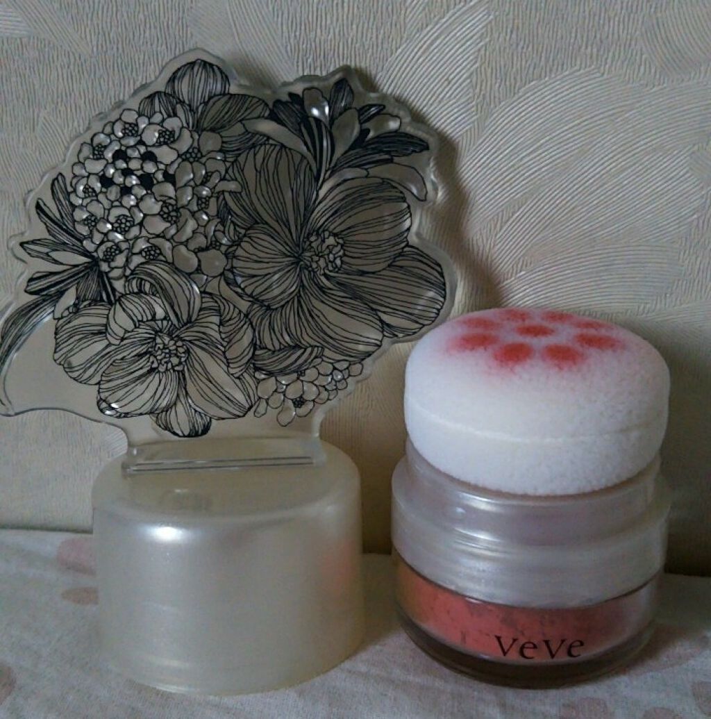 みんとぐりーん on LIPS 「可愛らしいコスメ、フロムハンドヴェーヴェのチークポンポンを紹介..」(3枚目)