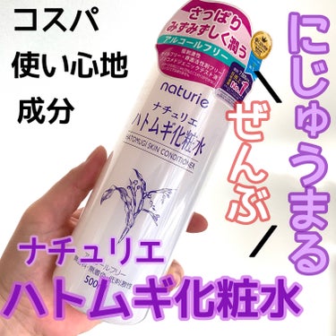 ハトムギ化粧水(ナチュリエ スキンコンディショナー R )/ナチュリエ/化粧水を使ったクチコミ（1枚目）