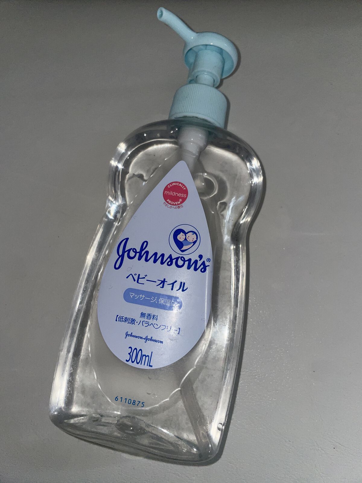 ジョンソン ベビーオイル 無香料/ジョンソンベビー/ボディオイルを使ったクチコミ（1枚目）