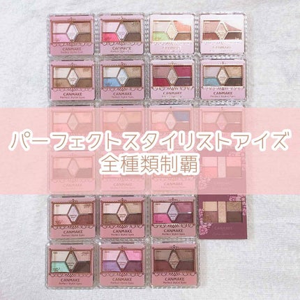 【旧品】パーフェクトスタイリストアイズ/キャンメイク/アイシャドウパレットを使ったクチコミ(1枚目)