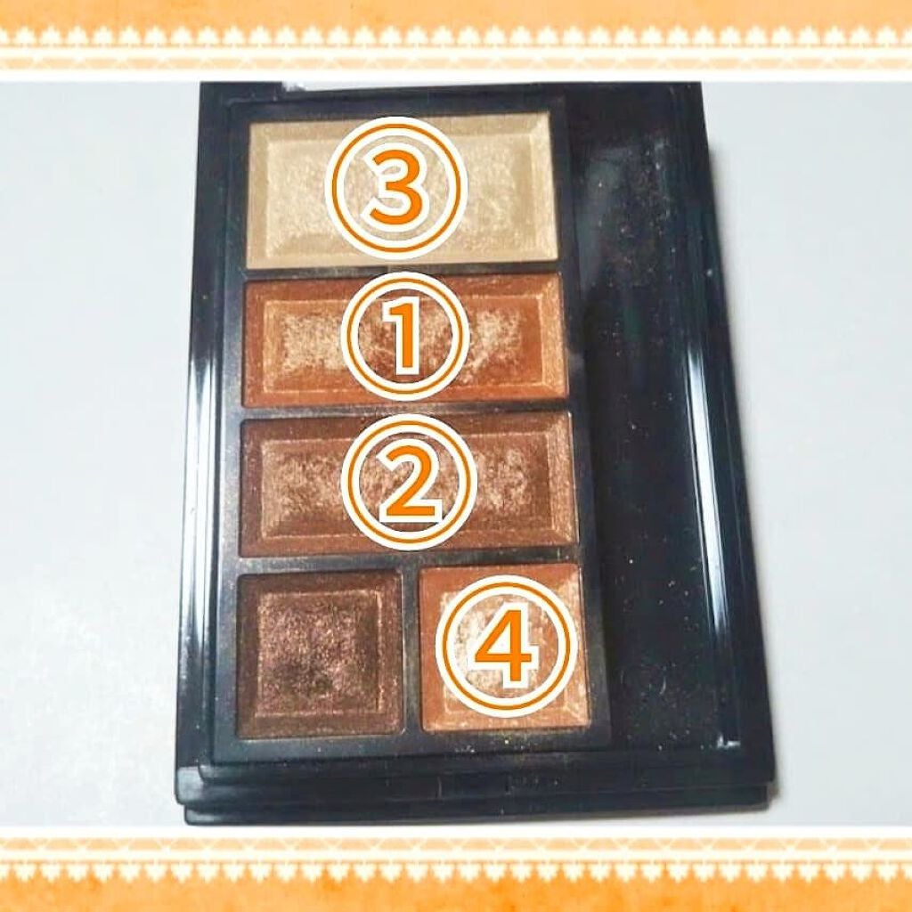 ショコラスウィート アイズ/リンメル ロンドン/アイシャドウパレットを使ったクチコミ(4枚目)