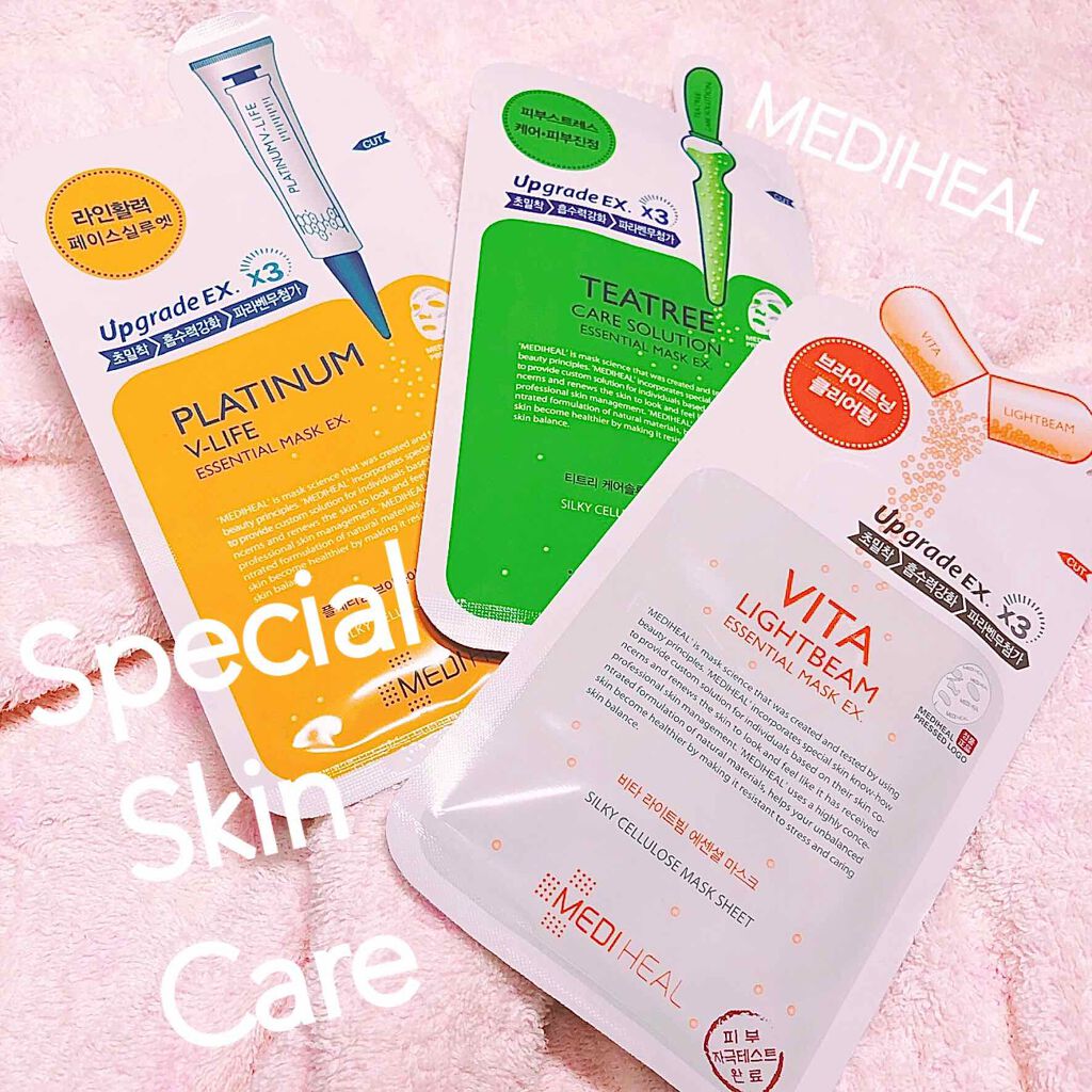 めも🌱

週末のspecial skin care❤︎

私は週末のご褒美美容としてマスクパックをしてます

今はmedihealのパック使ってます🥰

気に入っている点は
✔︎顔に完全フィット！
✔︎香りはほんのり
✔︎トロッとした液