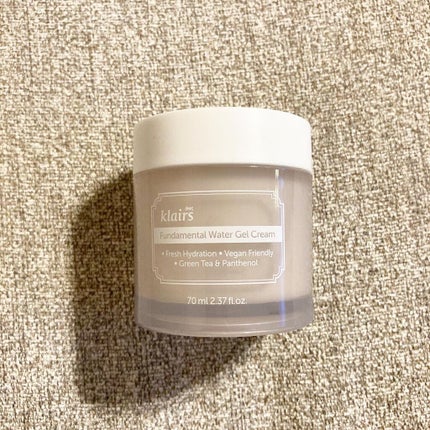 ファンダメンタルウォータージェルクリーム(70ml)/Klairs/フェイスクリームを使ったクチコミ(1枚目)