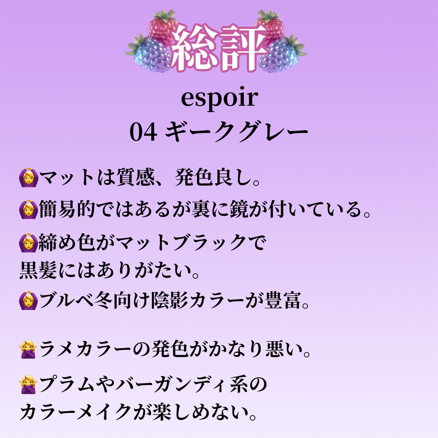 プロ アイ パレット エアー/CLIO/アイシャドウパレットを使ったクチコミ(6枚目)