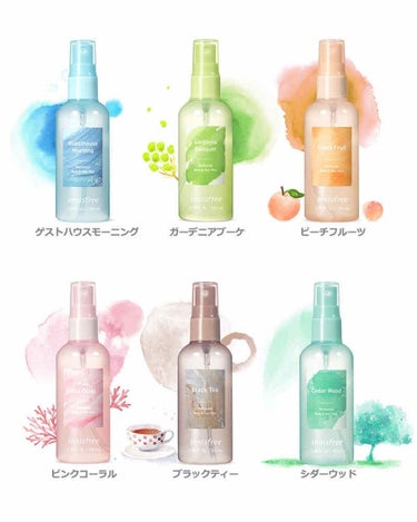 パフュームド ボディ＆ヘアミスト/innisfree/香水(その他)を使ったクチコミ（3枚目）