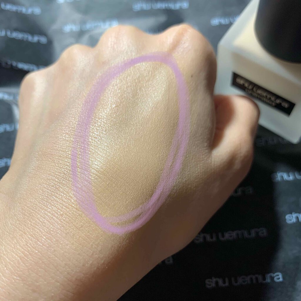 （旧）アンリミテッド ラスティング フルイド/shu uemura/リキッドファンデーションを使ったクチコミ（2枚目）