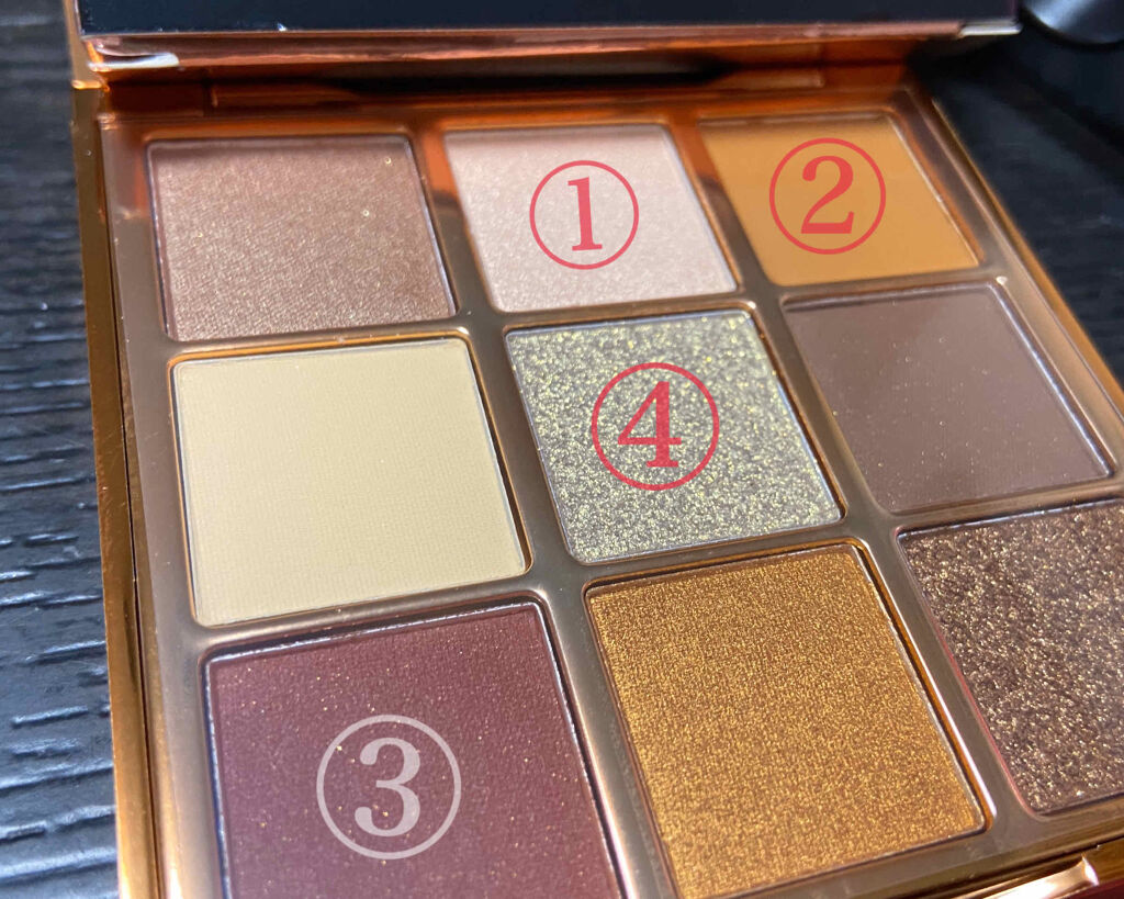 VenusMarble 9色アイシャドウパレット/Venus Marble/アイシャドウパレットを使ったクチコミ（2枚目）