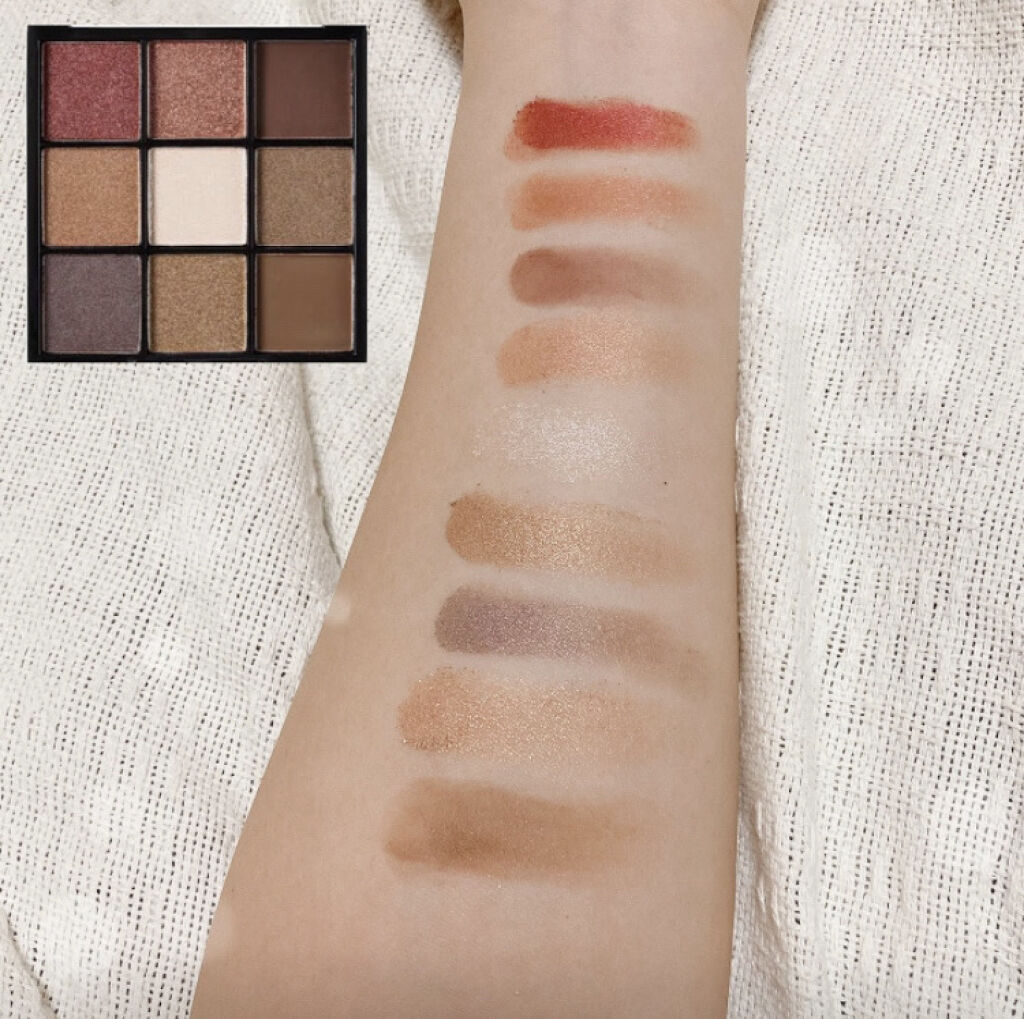 UR GLAM　BLOOMING EYE COLOR PALETTE/U R GLAM/アイシャドウパレットを使ったクチコミ（3枚目）