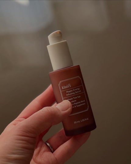 メープルエナジーインフュージングセラム/Klairs/美容液を使ったクチコミ(2枚目)