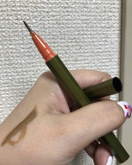 EYE OPENING LINER/UZU BY FLOWFUSHI/リキッドアイライナーを使ったクチコミ(3枚目)